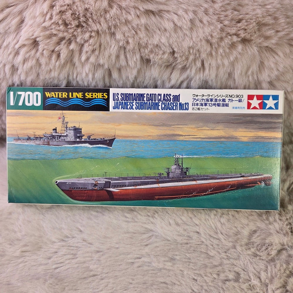 Tamiya 1/700 US Submarine Gato Class Japanese Submarine Chaser No.13 Kit 31903